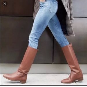 J. Crew leather boots size 7